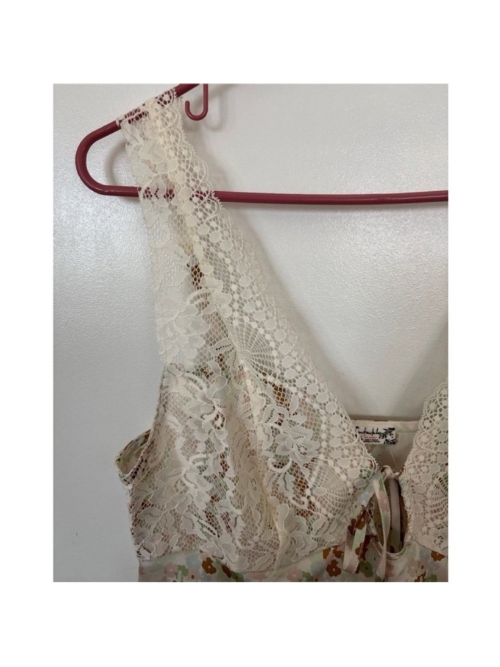 FREE PEOPLE Countryside Floral Lace Slip Dress - Picture 6 of 8